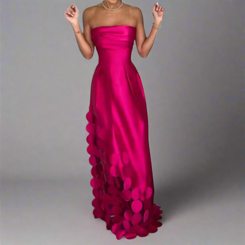 Abiti Lunghi Strapless da Donna