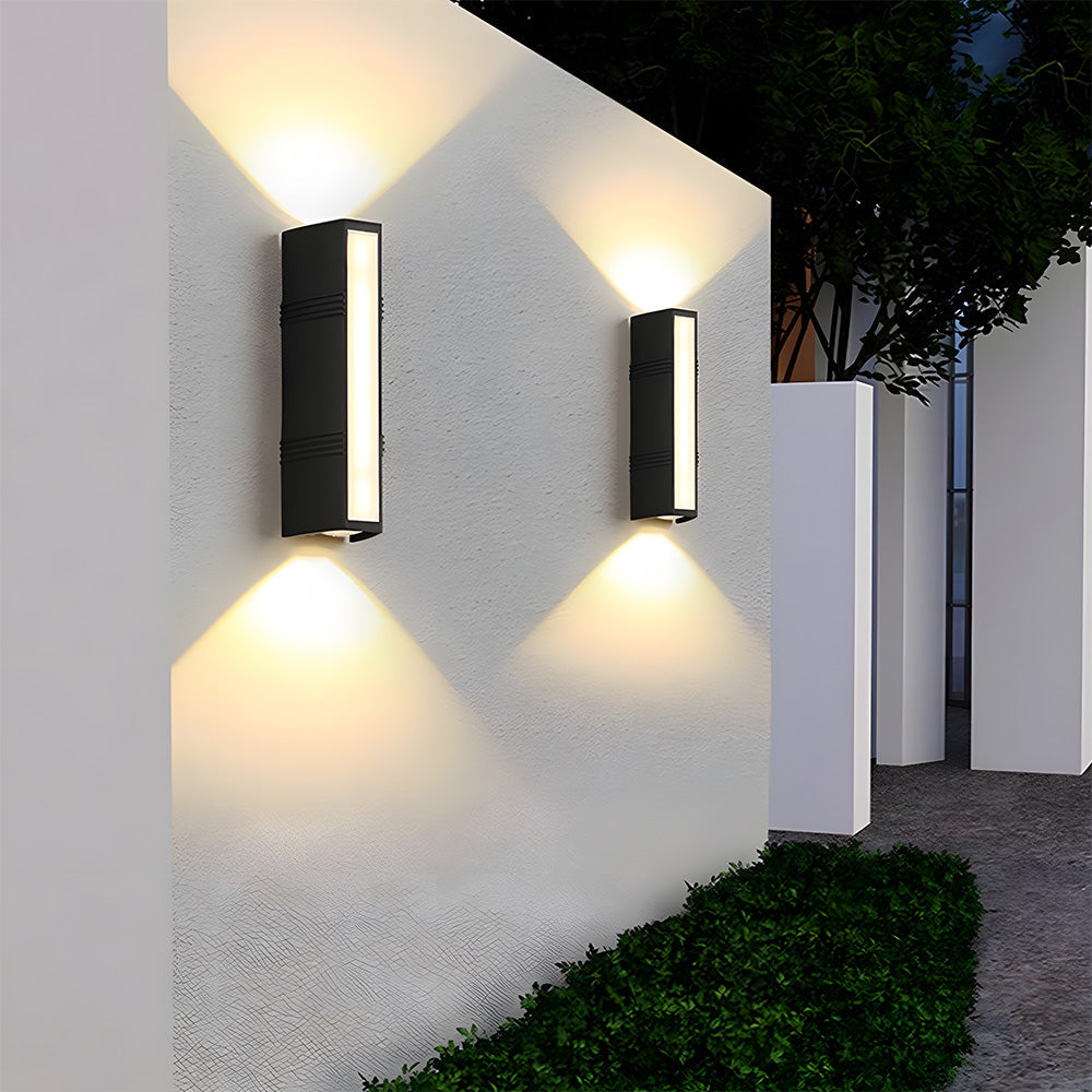 Applique da Parete a LED per Esterni Tubolare Minimalista