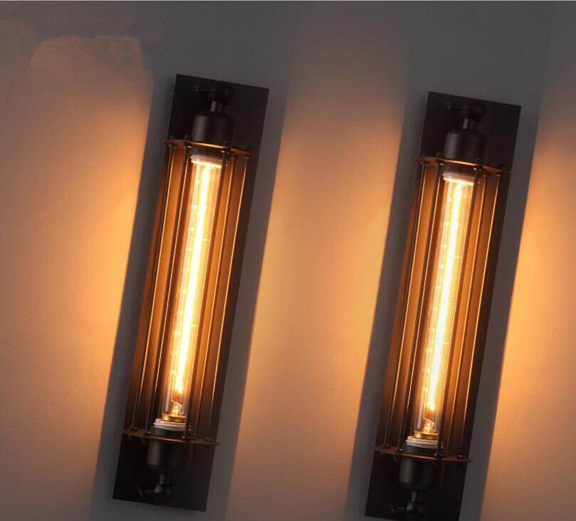 Applique da parete industriale retrò E27 | Lampada da parete classica dal design moderno a LED per decorazione domestica