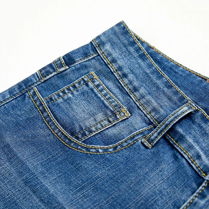 Bermuda di jeans classici da uomo