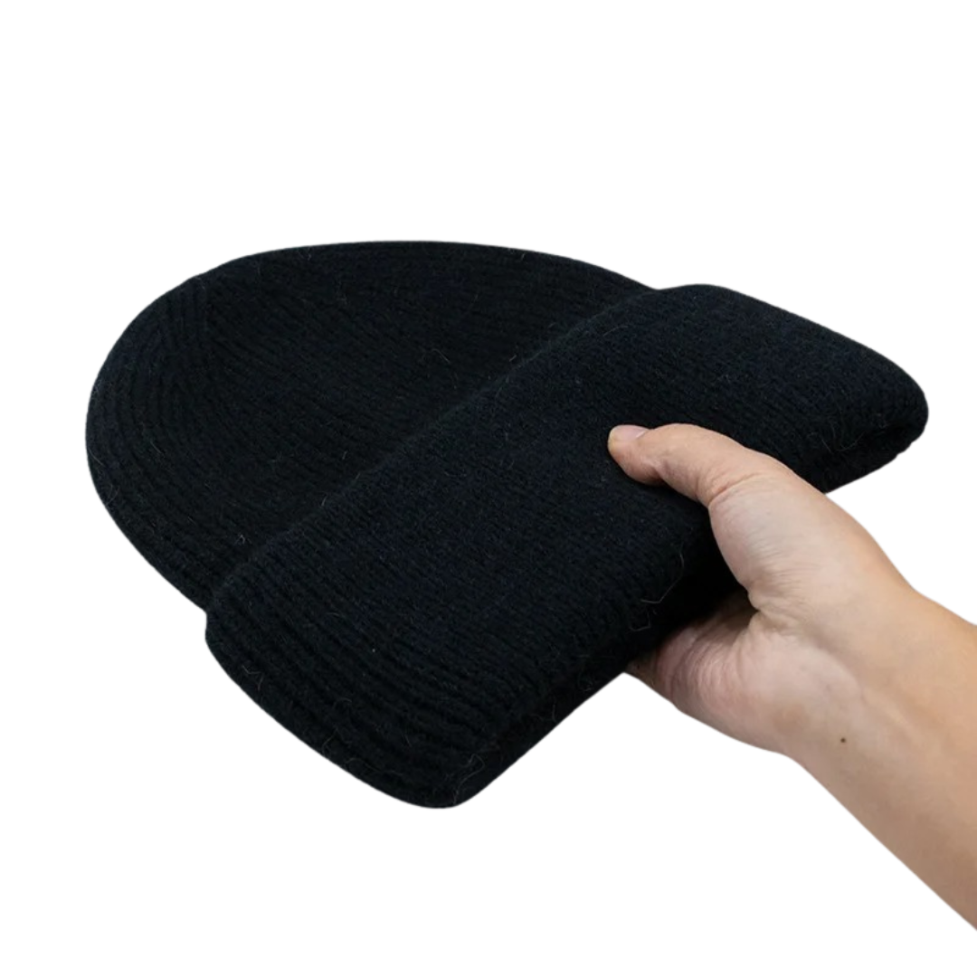 Berretto in Maglia in Filato Misto