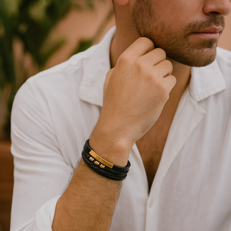 Bracciale da Uomo - Bracciale Elegante per Ogni Occasione