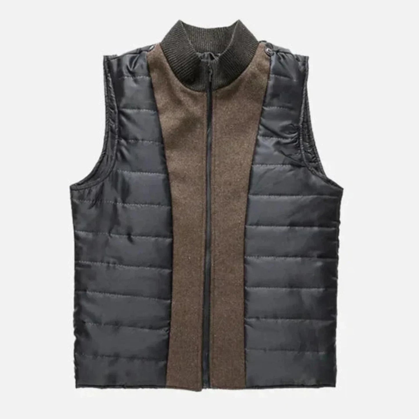 Cappotto da uomo con collo alla coreana