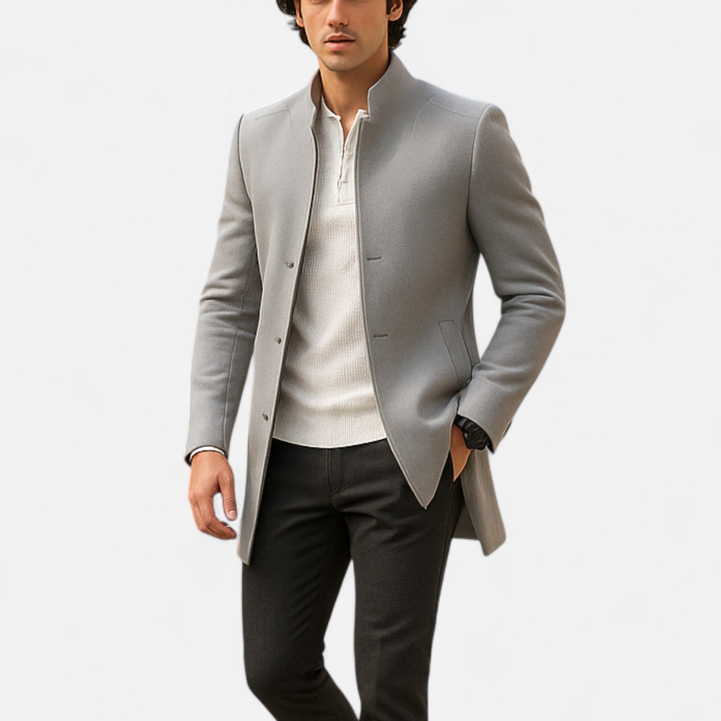 Cappotto da Uomo in Lana - Eleganza Senza Tempo