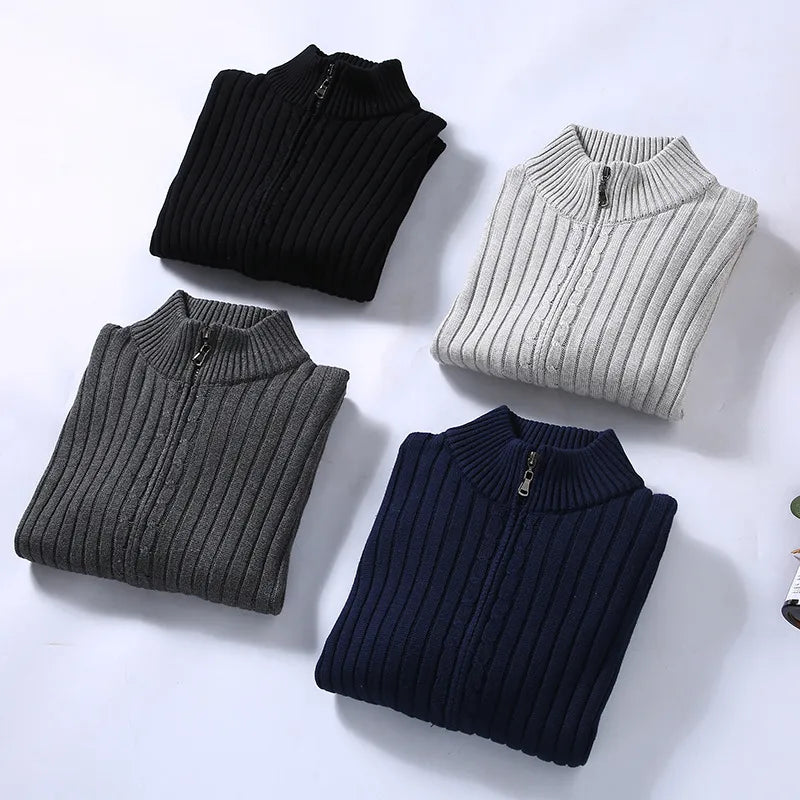 Cardigan Elegante con Zip