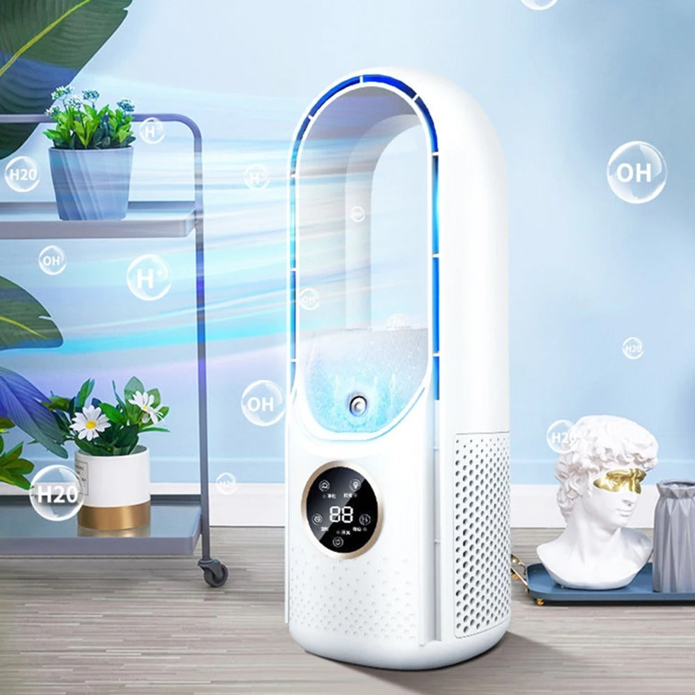 Condizionatore Portatile Senza Pale | Ultra Silenzioso, Design Ergonomico e Ideale per Casa e Ufficio