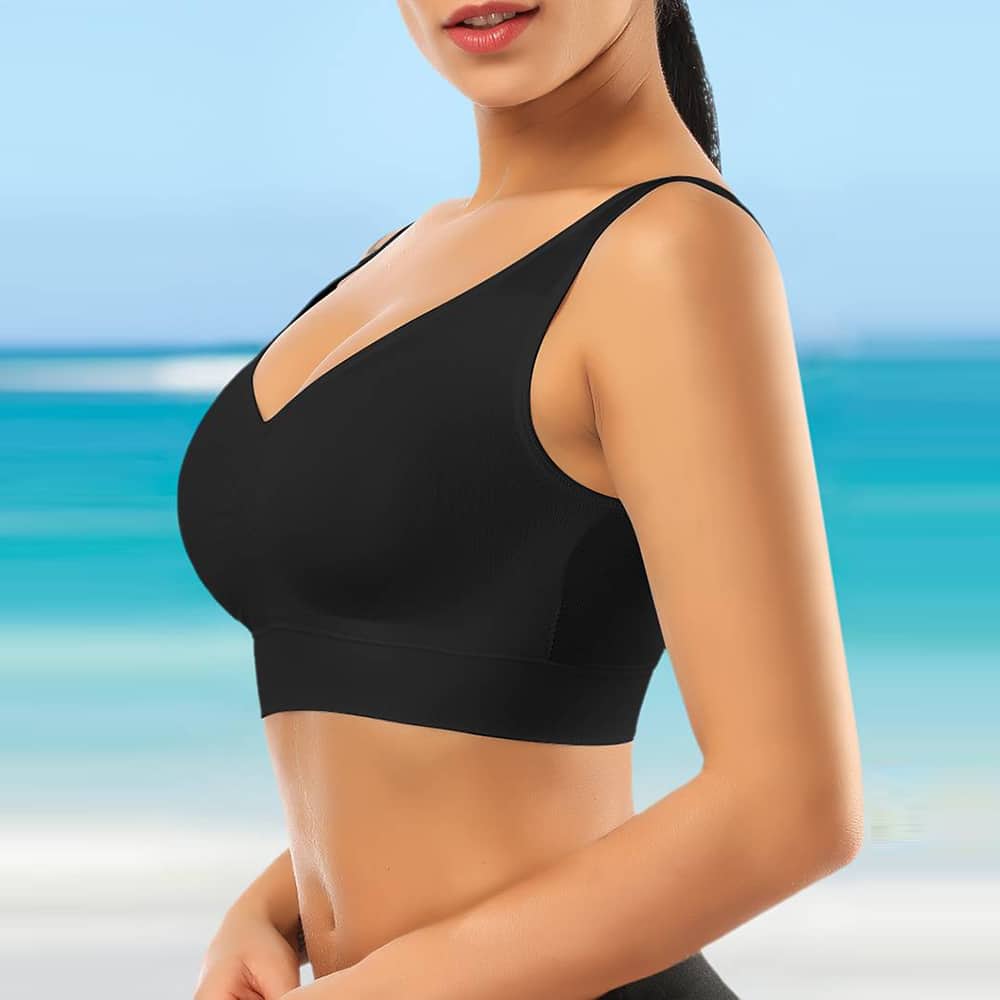 Confezione da 5 reggiseni senza cuciture (disponibili in vari colori)