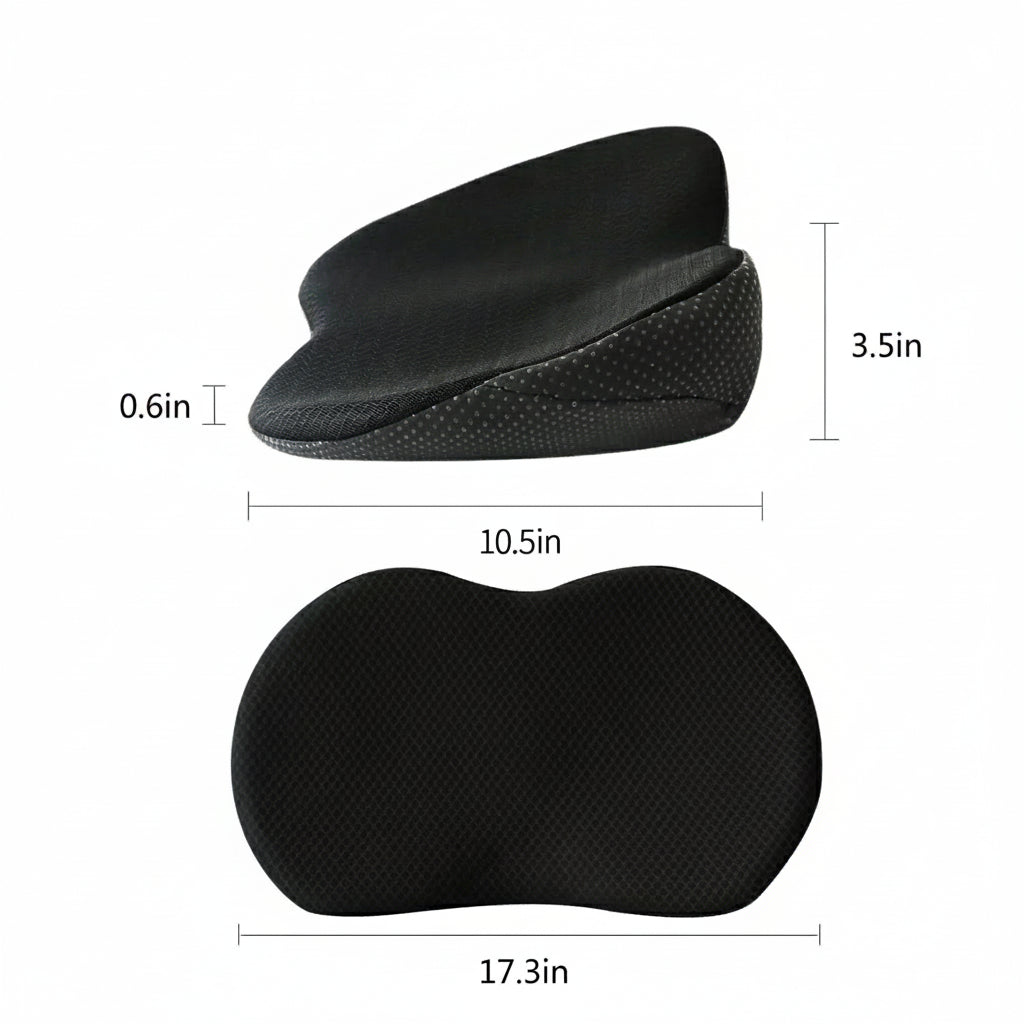 Cuscino da Sedile in Memory Foam per Sollievo dalla Sciatica e Supporto Posturale