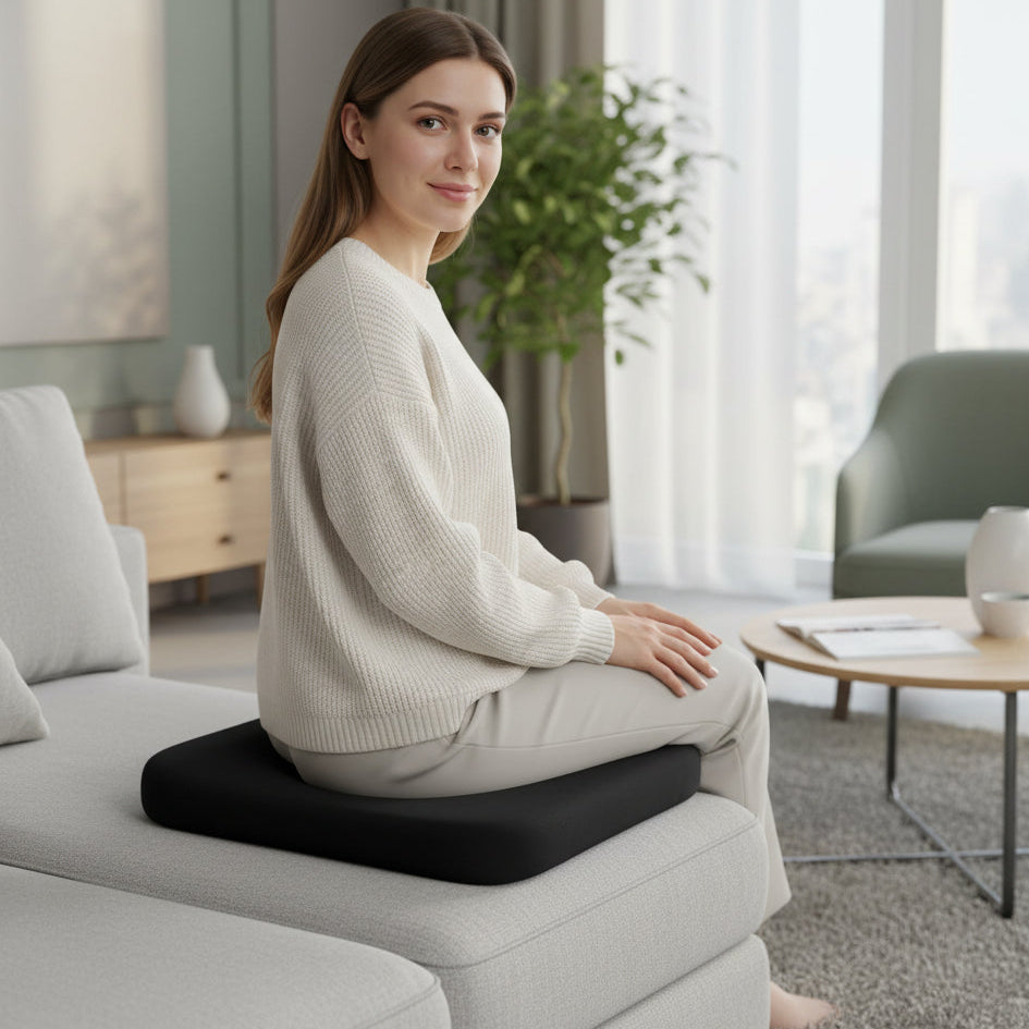 Cuscino da seduta ergonomico e antiscivolo per un comfort quotidiano