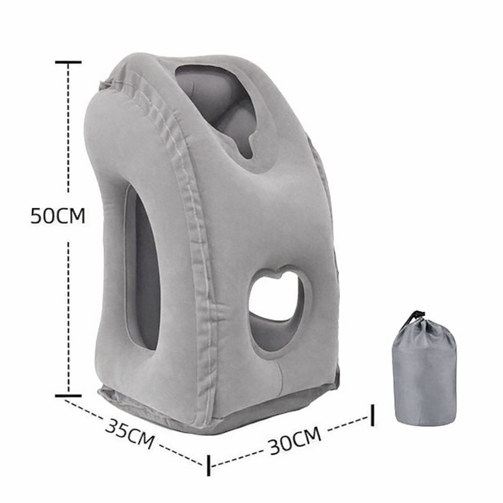 Cuscino da Viaggio Gonfiabile con Supporto Cervicale per un Comfort Ottimale
