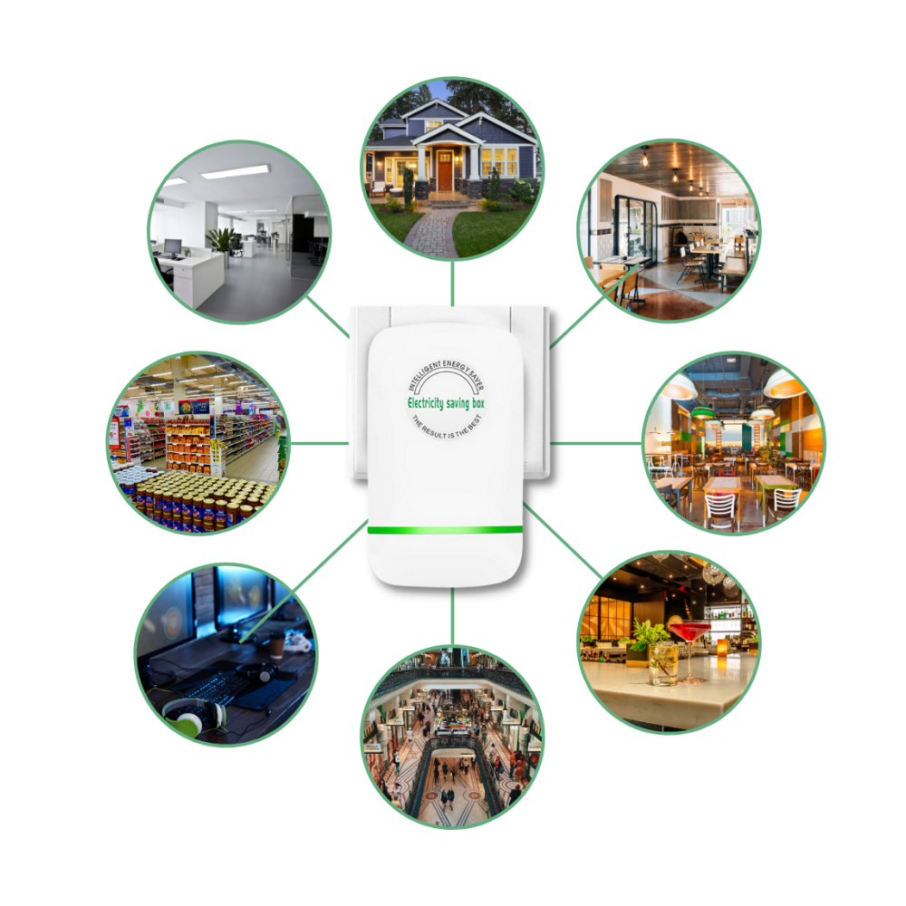 Dispositivo di Risparmio Energetico per Presa Domestica con Controllo della Tensione