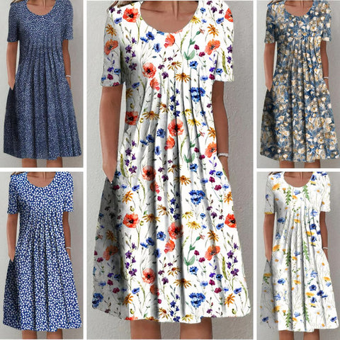 Elegante abito in cotone