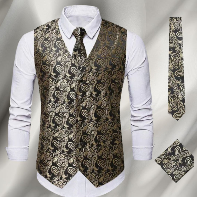 Elegante gilet da abito vintage
