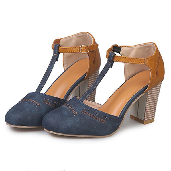 Eleganti décolleté da donna con cinturino a T