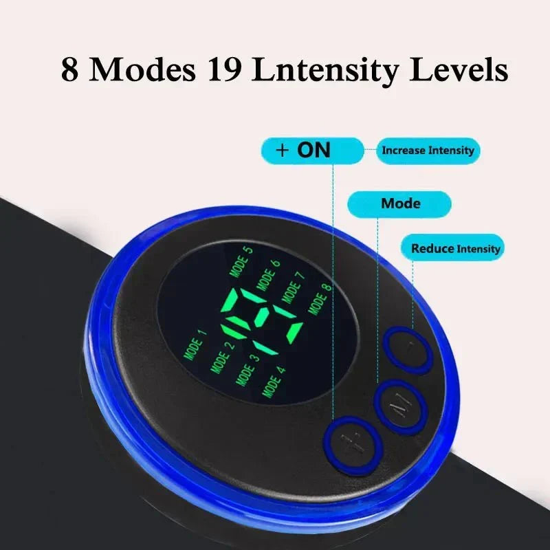 Elettrostimolatore Muscolare Addominale EMS a 19 Livelli per il Rafforzamento del Core