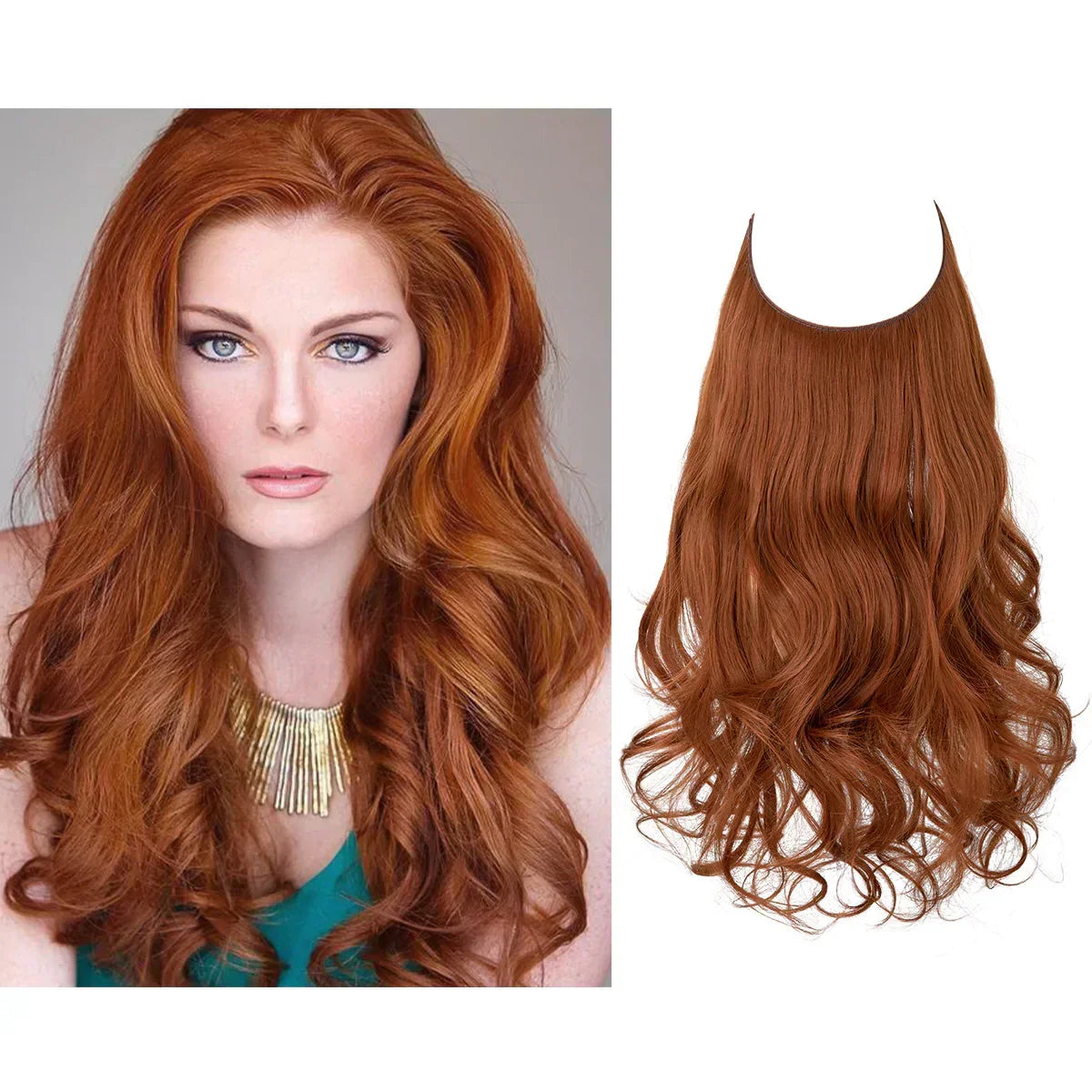 Extension per capelli veri – Ciocche castane e bionde
