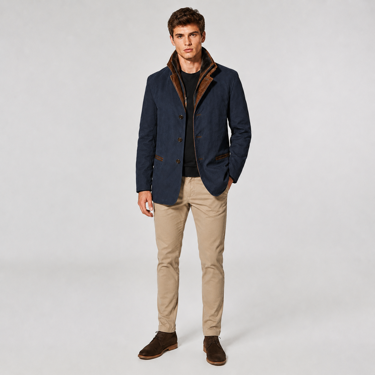 Giacca da uomo in stile intramontabile