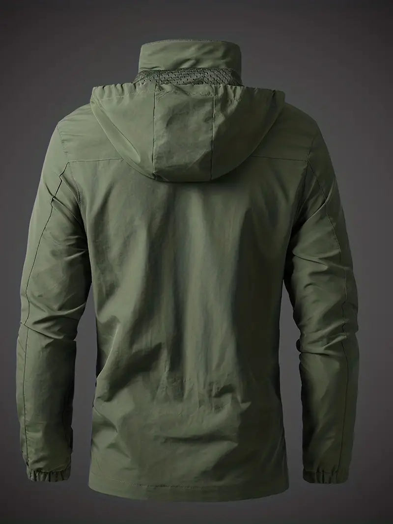 Giacca Outdoor da Uomo Impermeabile e Antivento per Tutte le Attività