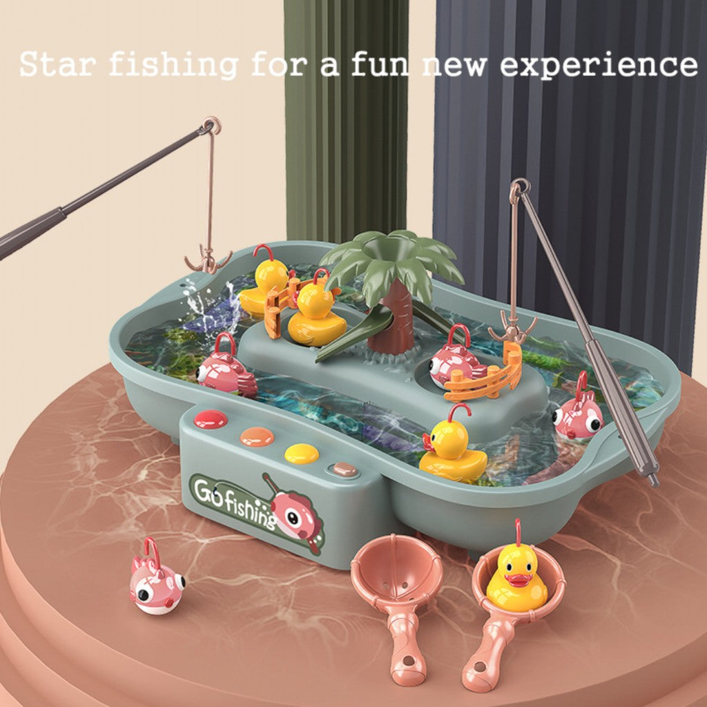 Gioco di pesca alle papere interattivo per bambini