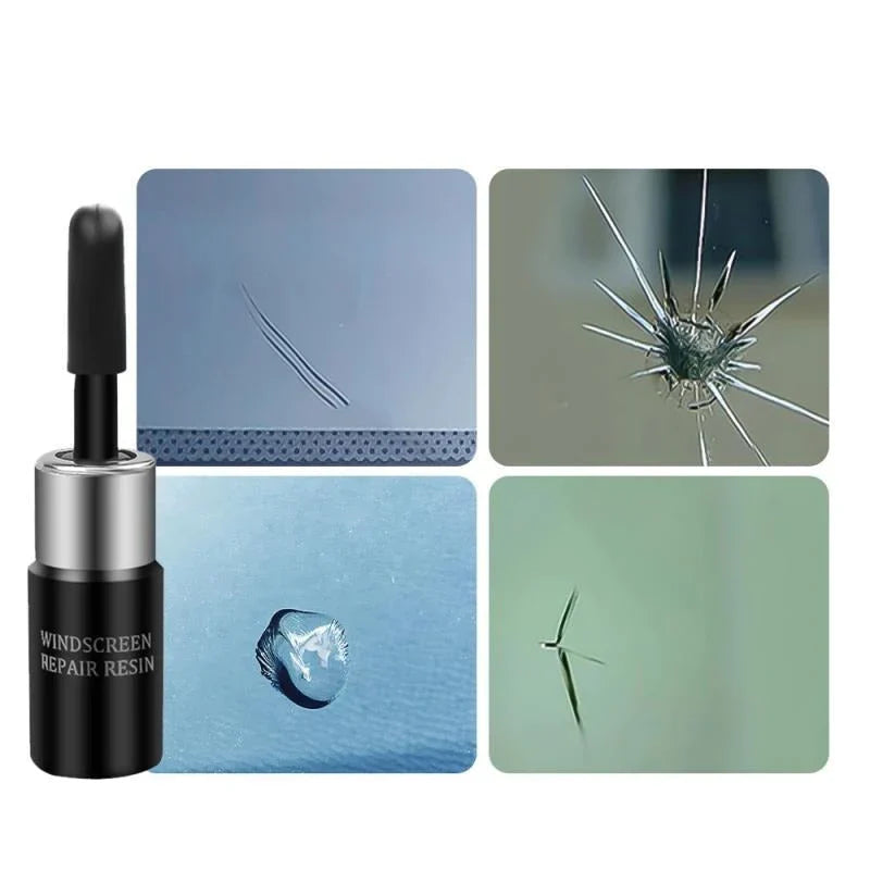 Kit di riparazione per vetro crepato