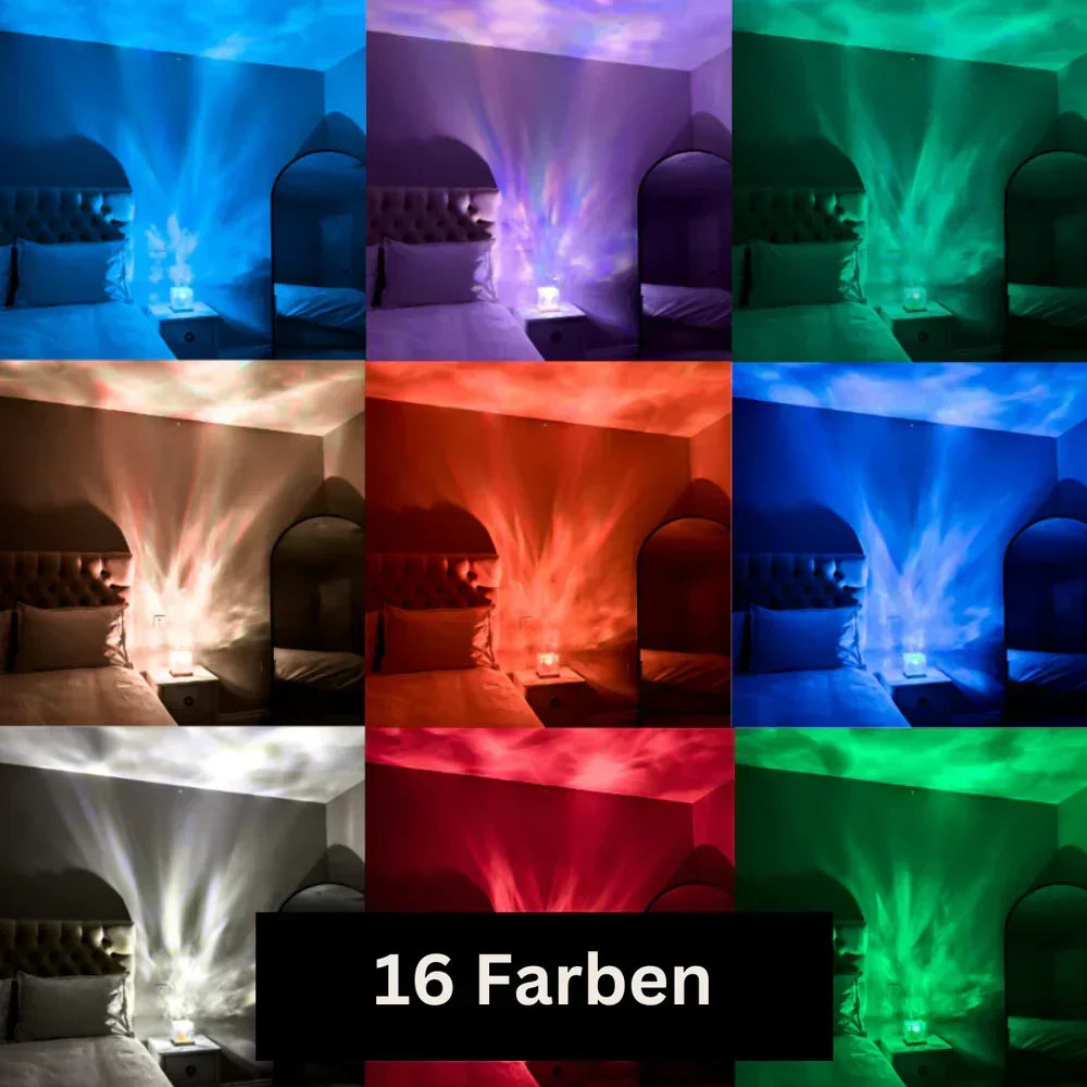 Lampada Northern Lights – Lampada LED d'Atmosfera a 16 Colori con Telecomando