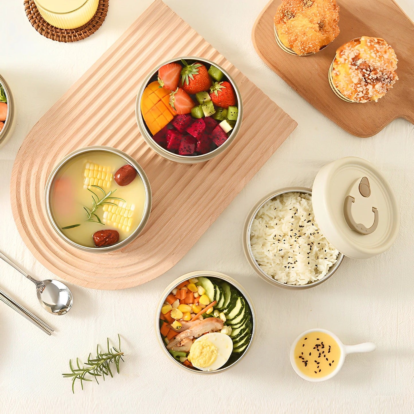 Lunch Box Termica - Contenitore Isotermico - Pratica e Sicura
