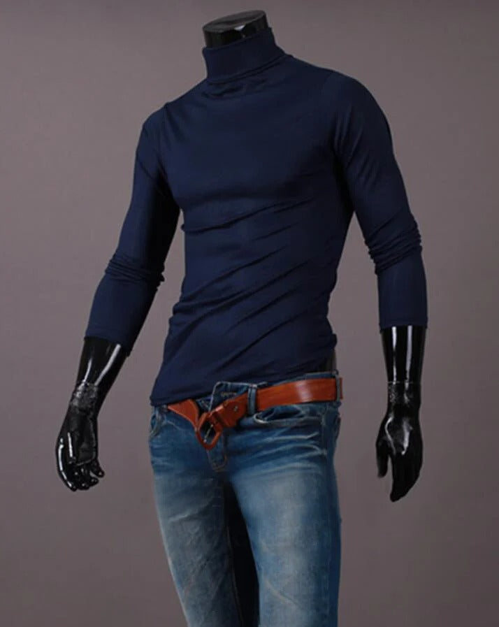 Maglia termica da uomo a collo alto