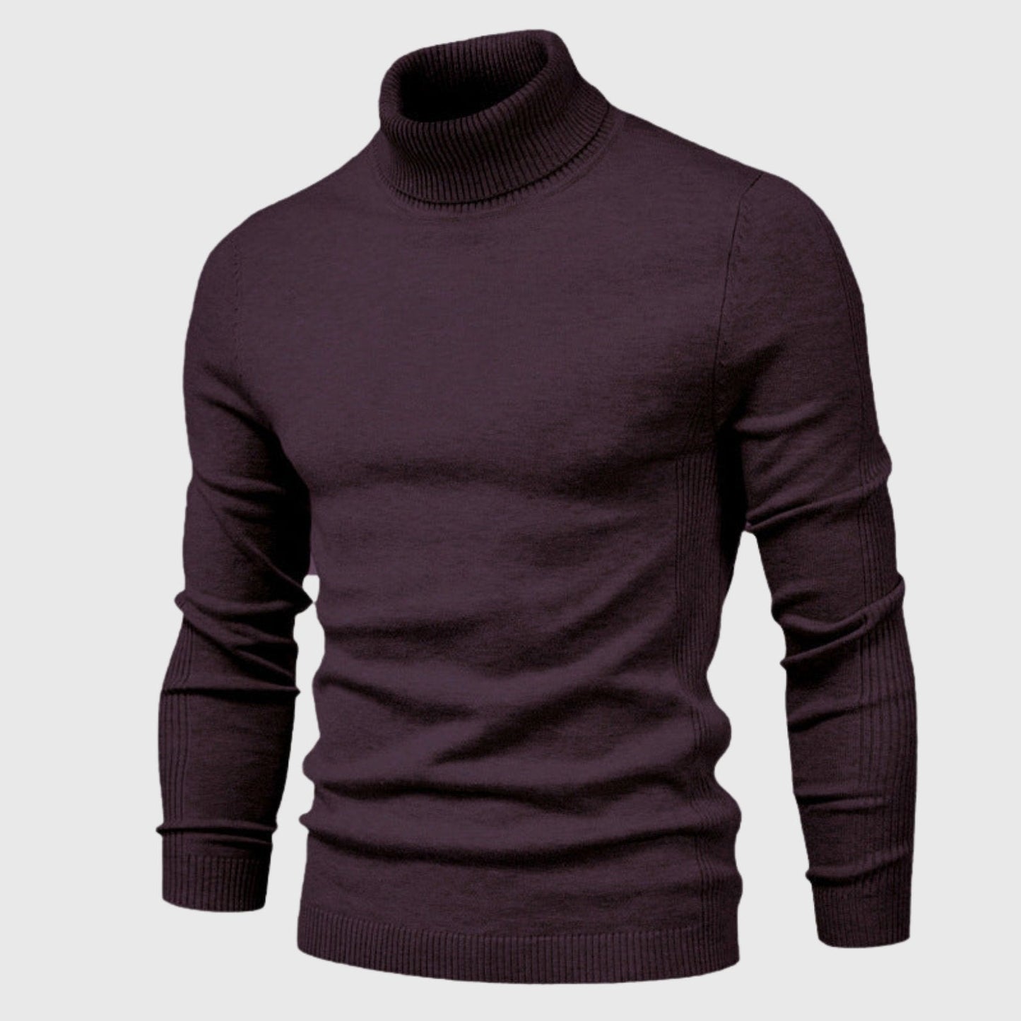 Maglione a Collo Alto Classico da Uomo con Vestibilità Comoda e Stile Senza Tempo