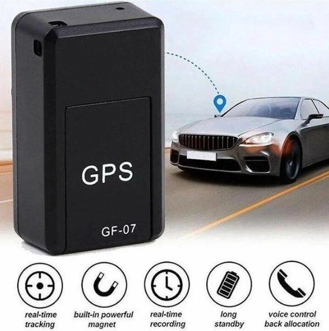 Mini localizzatore GPS | Localizzazione magnetica globale | Nero