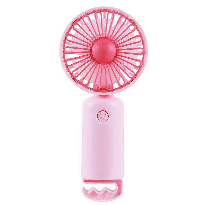 Mini ventilatore portatile da mano da donna