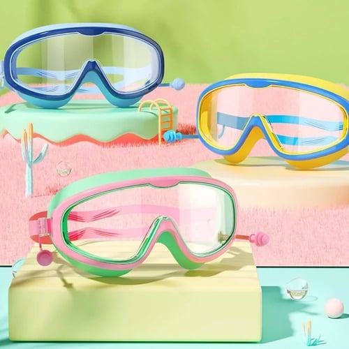 Occhialini da Nuoto per Bambini - Comfort e Visione Chiara | Antiappannamento