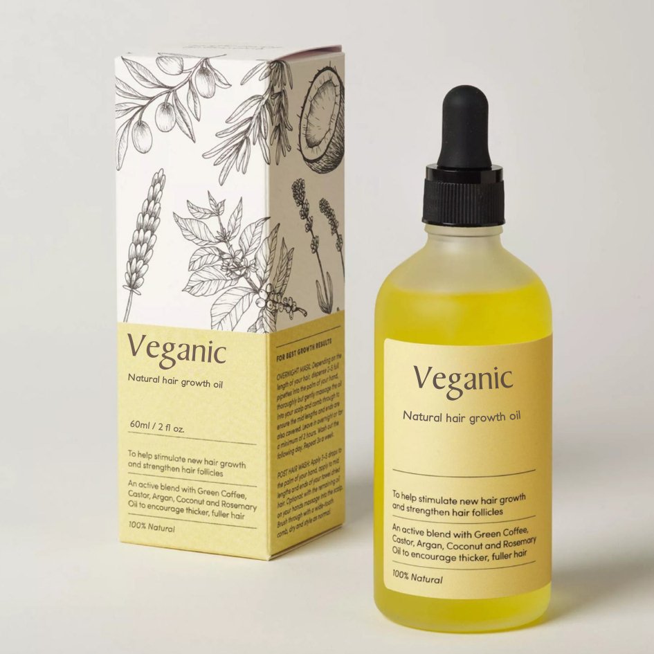 Olio Naturale per la Cura del Cuoio Capelluto e la Crescita dei Capelli