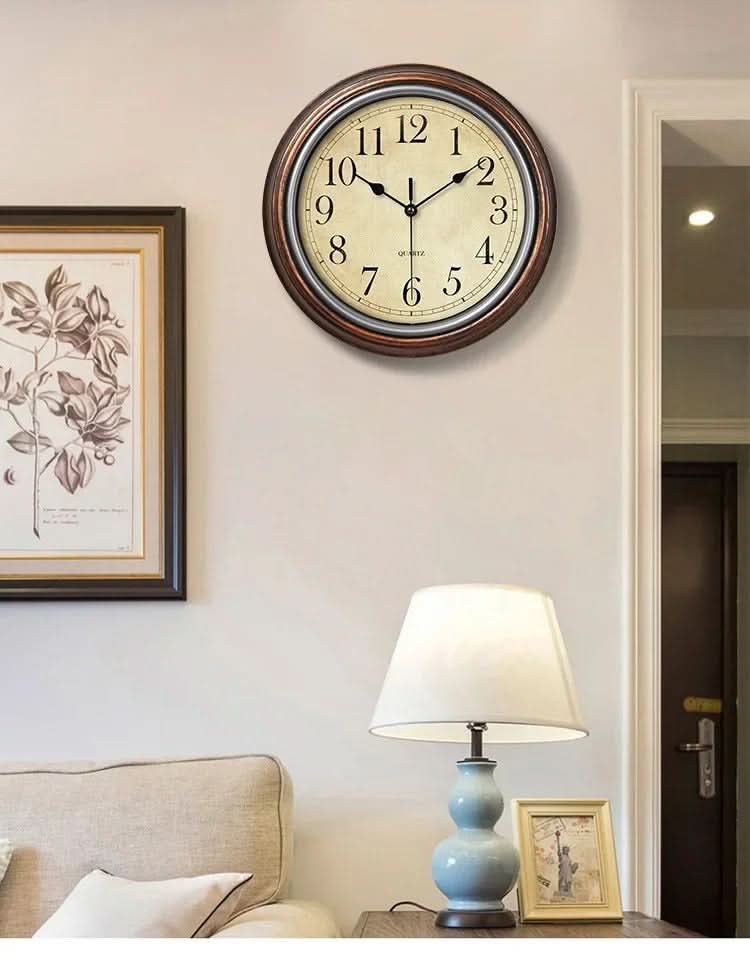 Orologio da Parete Silenzioso Classico per Casa o Ufficio