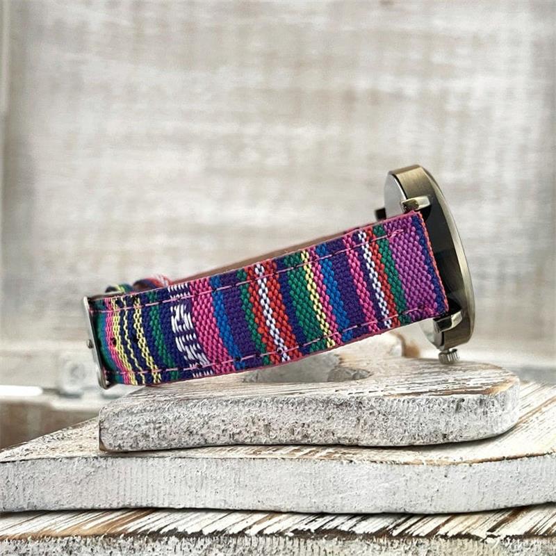 Orologio da polso con motivo arcobaleno colorato