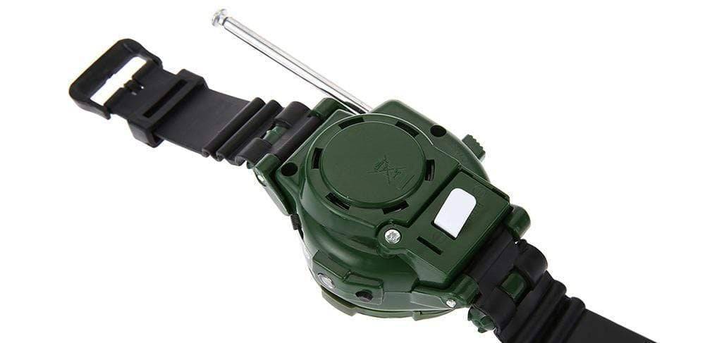 Orologio da sopravvivenza walkie-talkie 7 in 1 mimetico per bambini