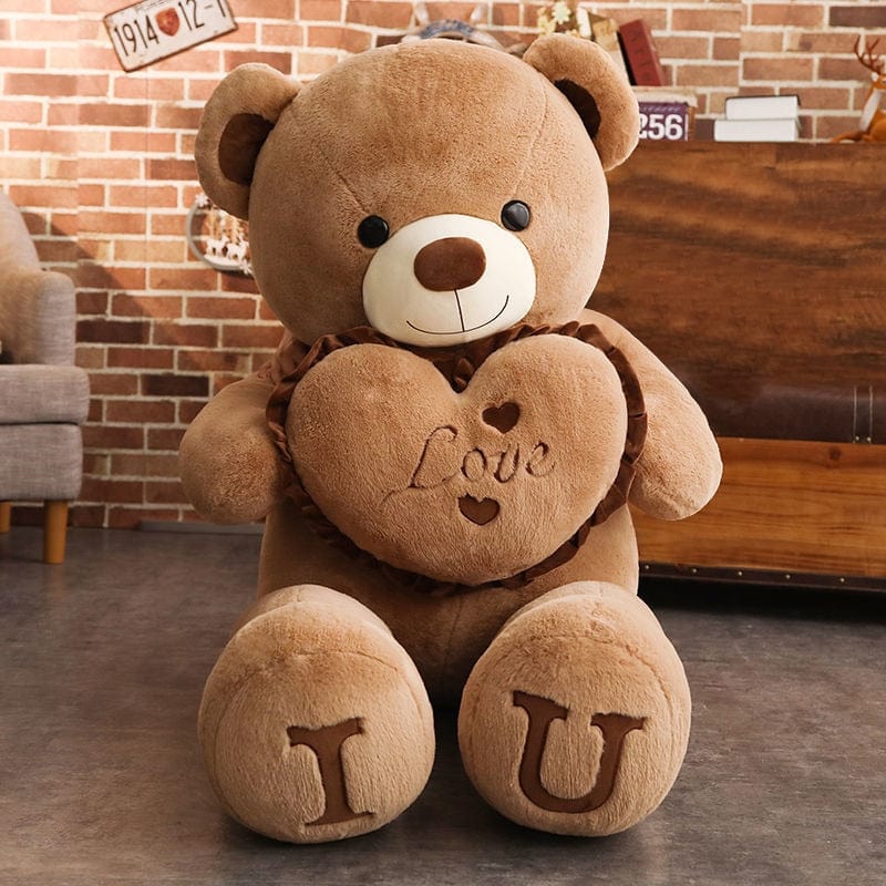 Orsetto di Peluche Grande | Morbido Peluche per Fidanzata, Moglie e Bambini