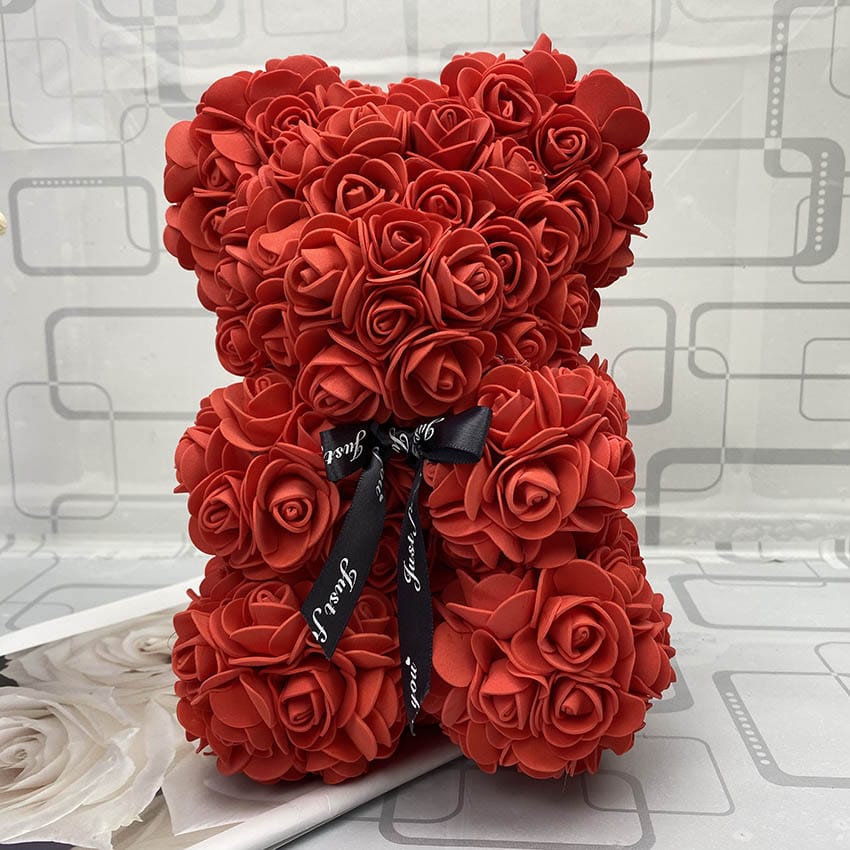 Orsetto di Rose Stabilizzate | Il Regalo Perfetto per i Momenti Speciali della Vita