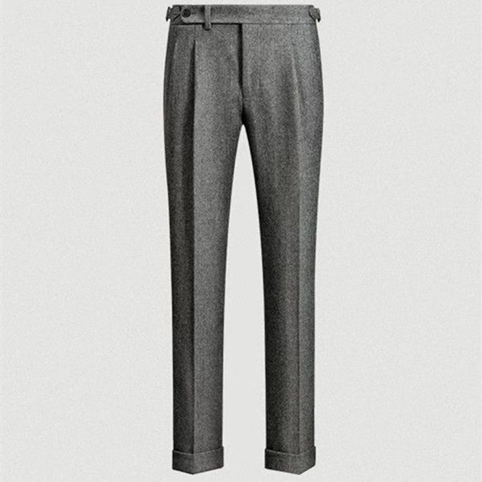 Pantaloni casual da uomo in stile vintage