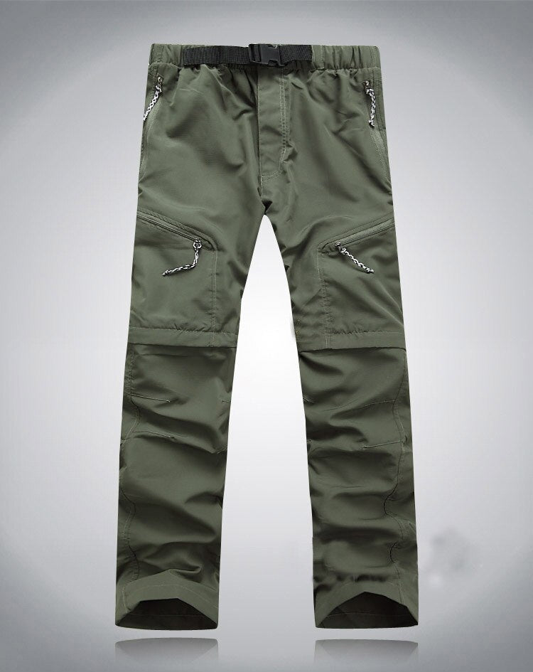 Pantaloni da escursionismo convertibili con gambe staccabili