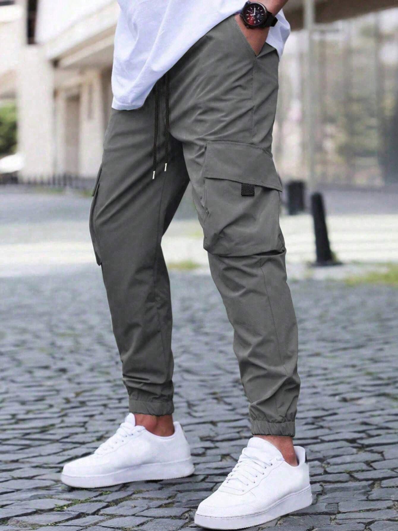 Pantaloni della Tuta Cargo da Uomo