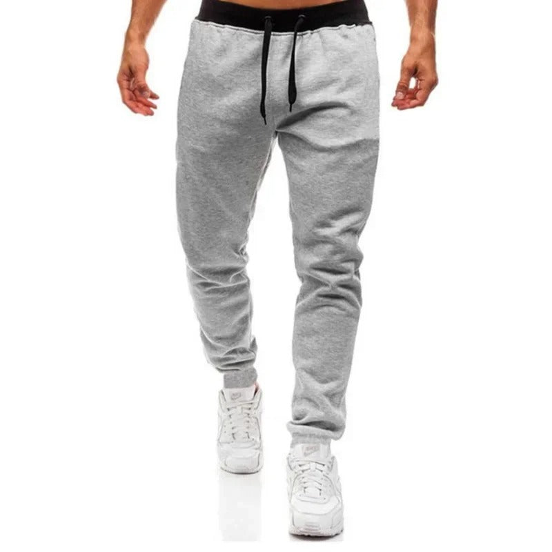 Pantaloni della tuta casual in pile da uomo