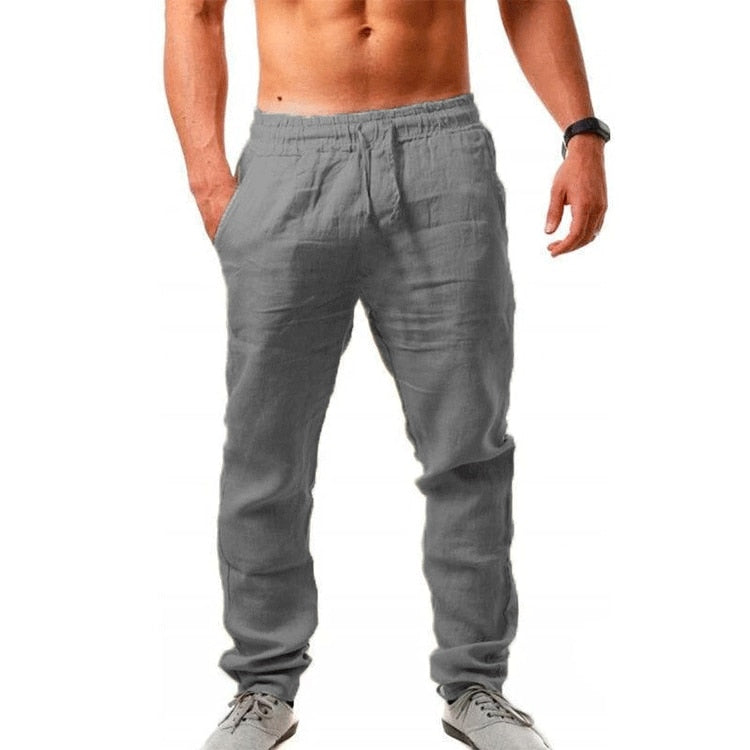 Pantaloni in materiale piacevolmente traspirante