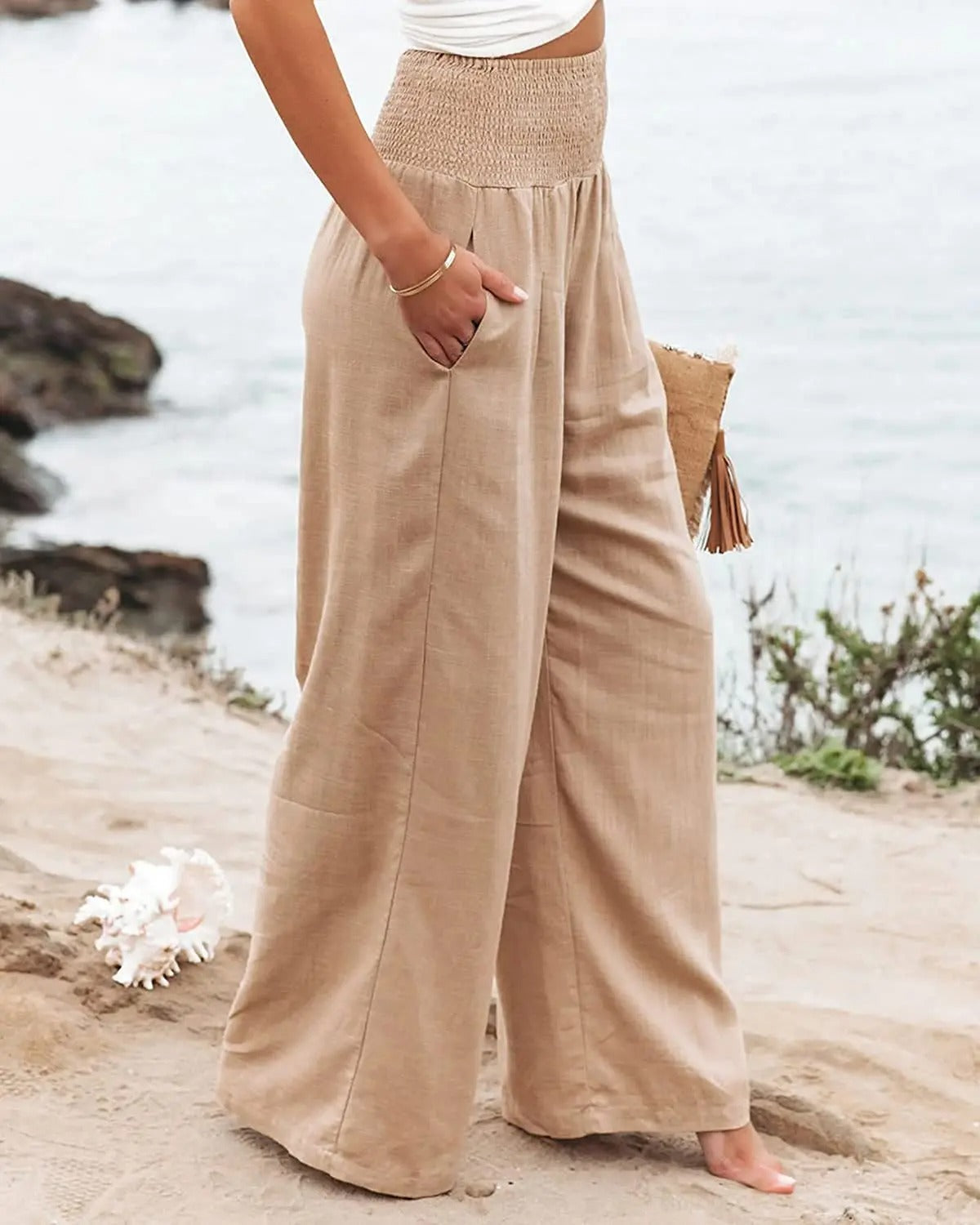 Pantaloni larghi e comodi da donna