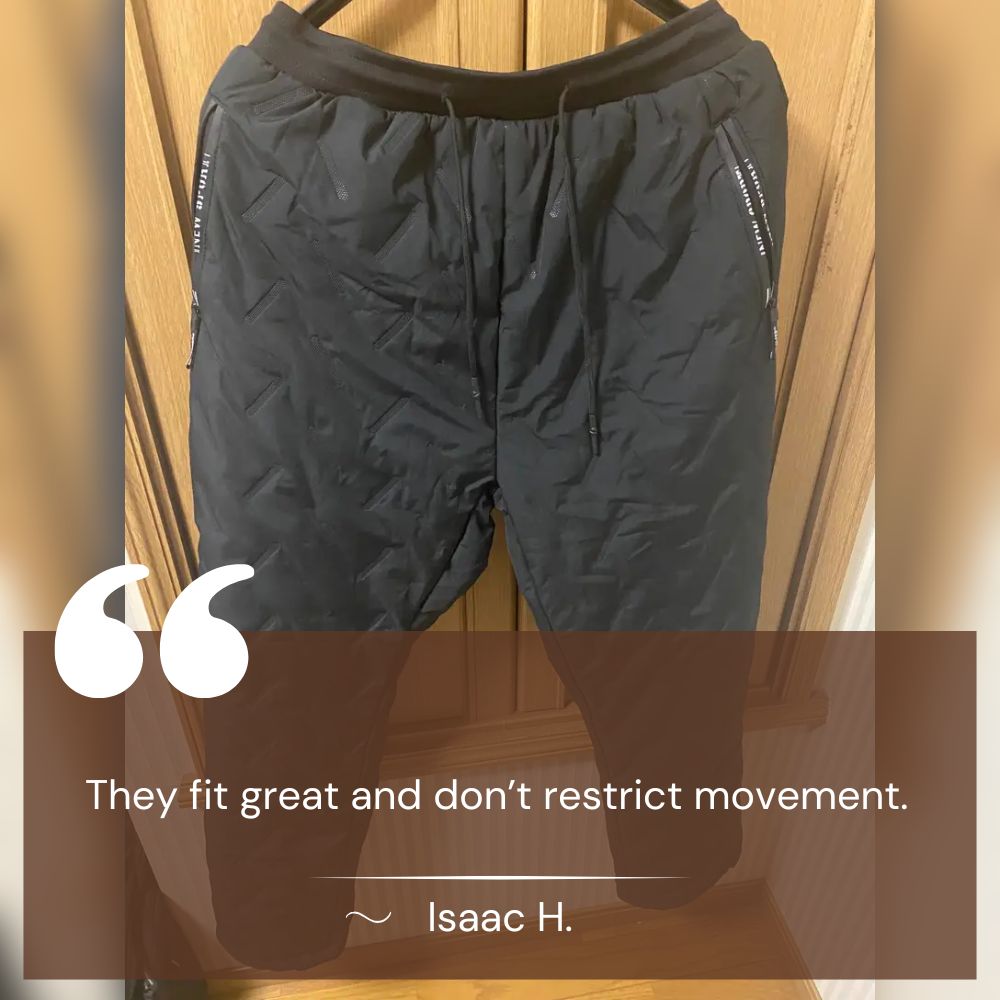 Pantaloni termici impermeabili da donna