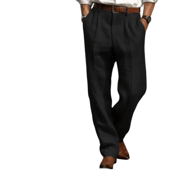Pantaloni vintage da uomo morbidi con vestibilità comoda