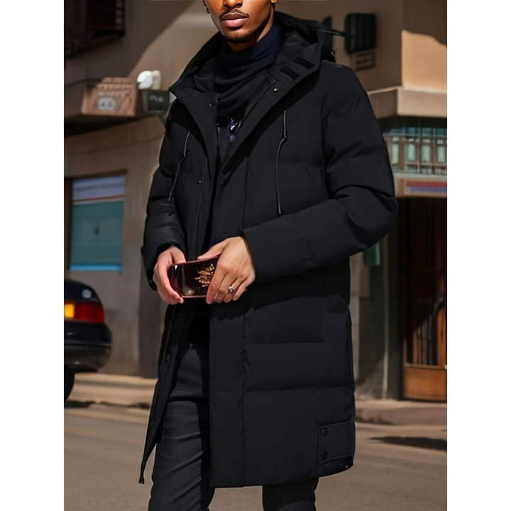 Parka Lungo ed Elegante da Uomo