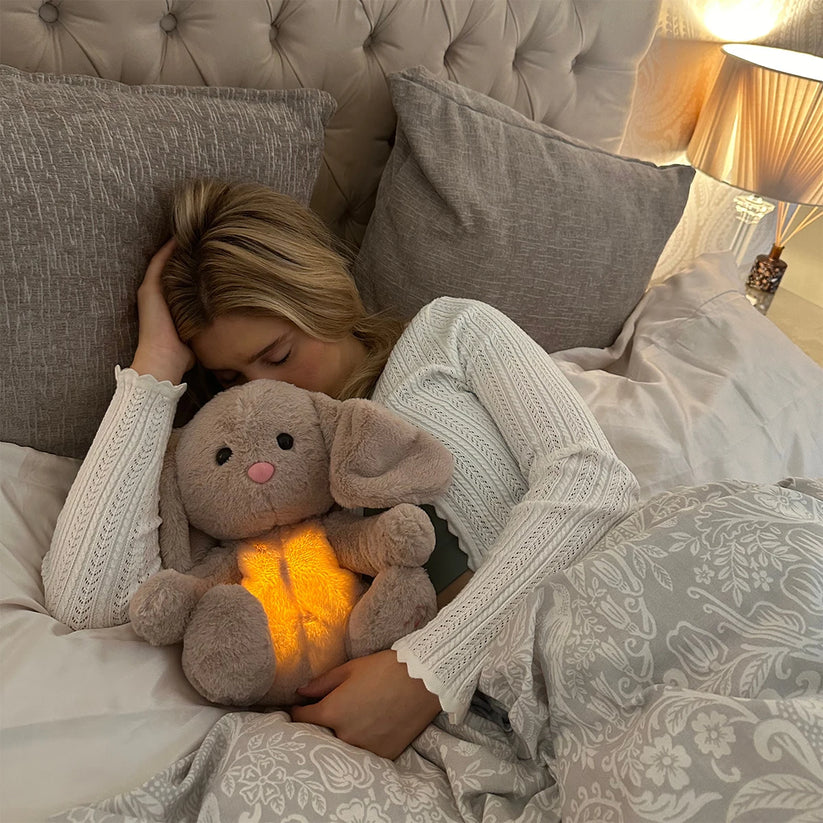 Peluche Rilassante Animaletto con Respirazione e Luce Notturna - Calmante