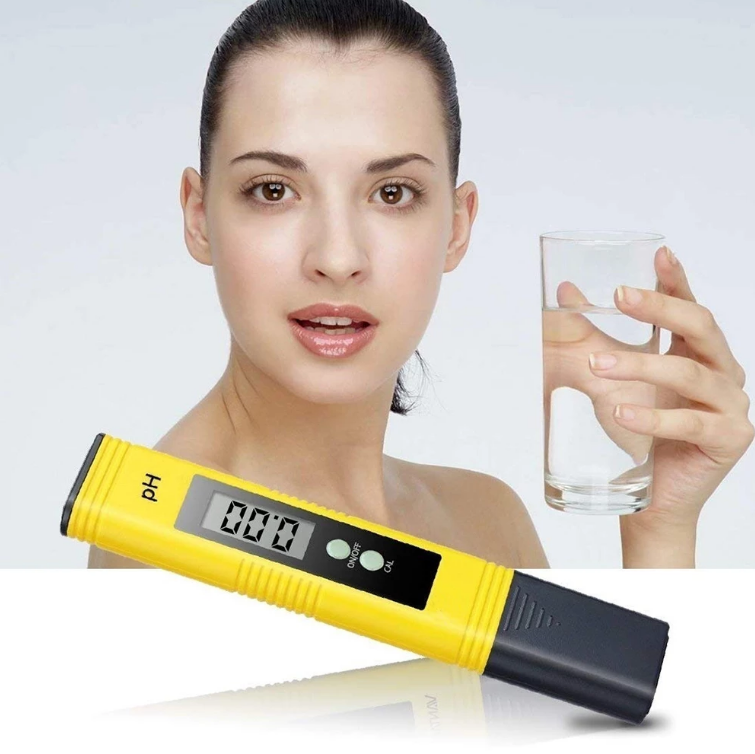 PH-metro digitale LCD con precisione 0,01 tester di pH per acquari piscine acqua vino urine con calibrazione automatica