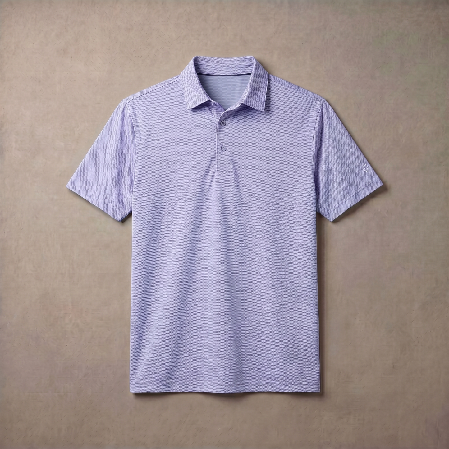 Polo da uomo in jacquard | Traspirante con protezione UPF 50