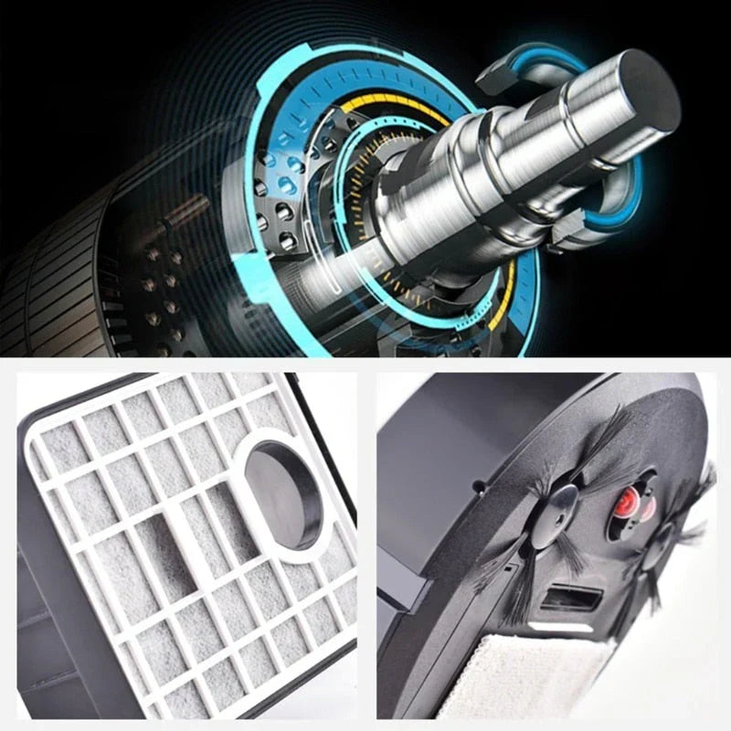 Robot aspirapolvere con funzione 3 in 1